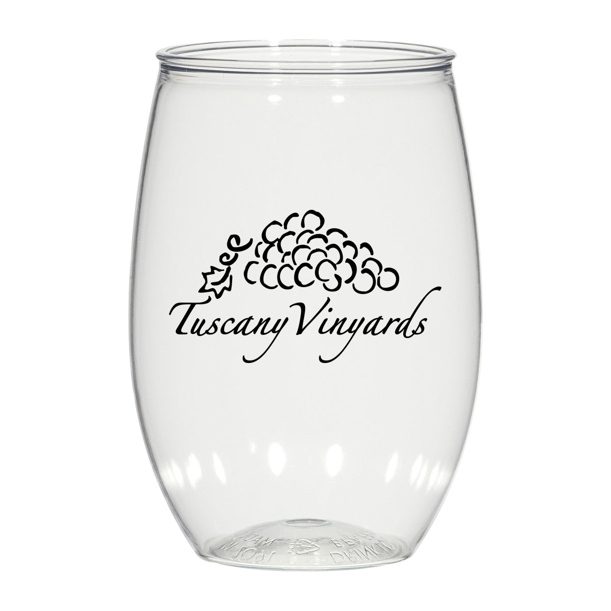 16 Oz. Stemless Wine Glass