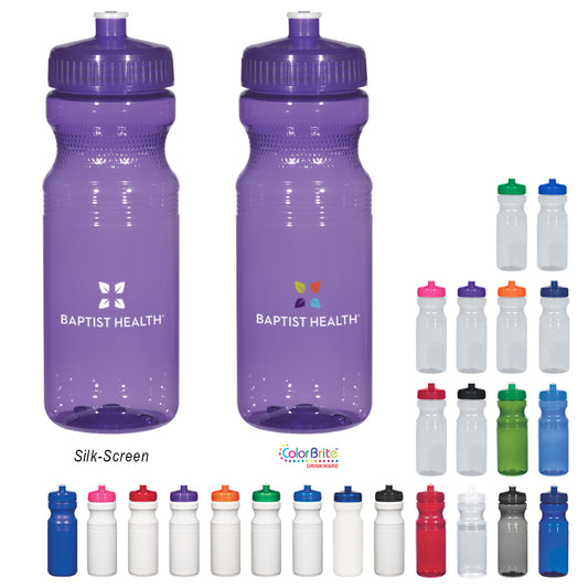 24 Oz. Poly-Clearâ„¢ Fitness Bottle